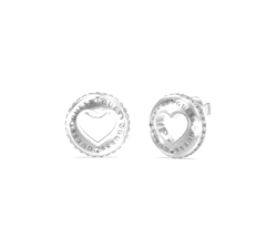 PENDIENTES GUESS ROLLING HEARTS                                       